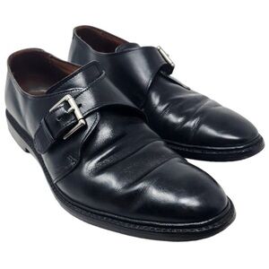 Allen Edmonds Warwick Single Monk Strap Men’s Size 10 Black Dress Shoes